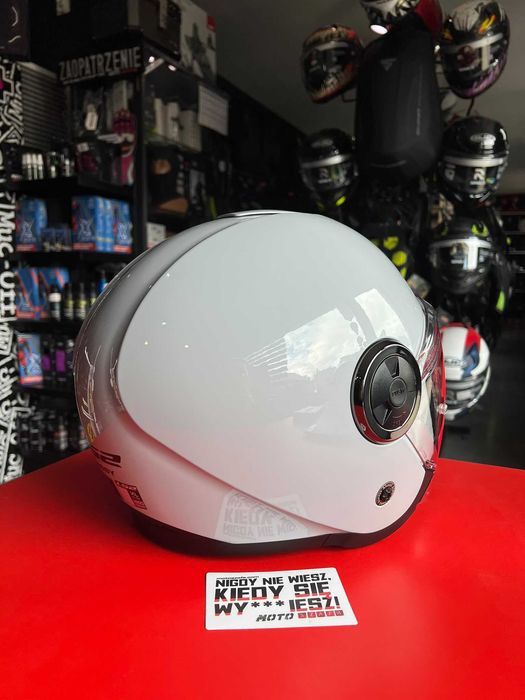 Kask motocyklowy LS2 OF620 CLASSY PEARL GREY 'XL/pytaj o dostępność