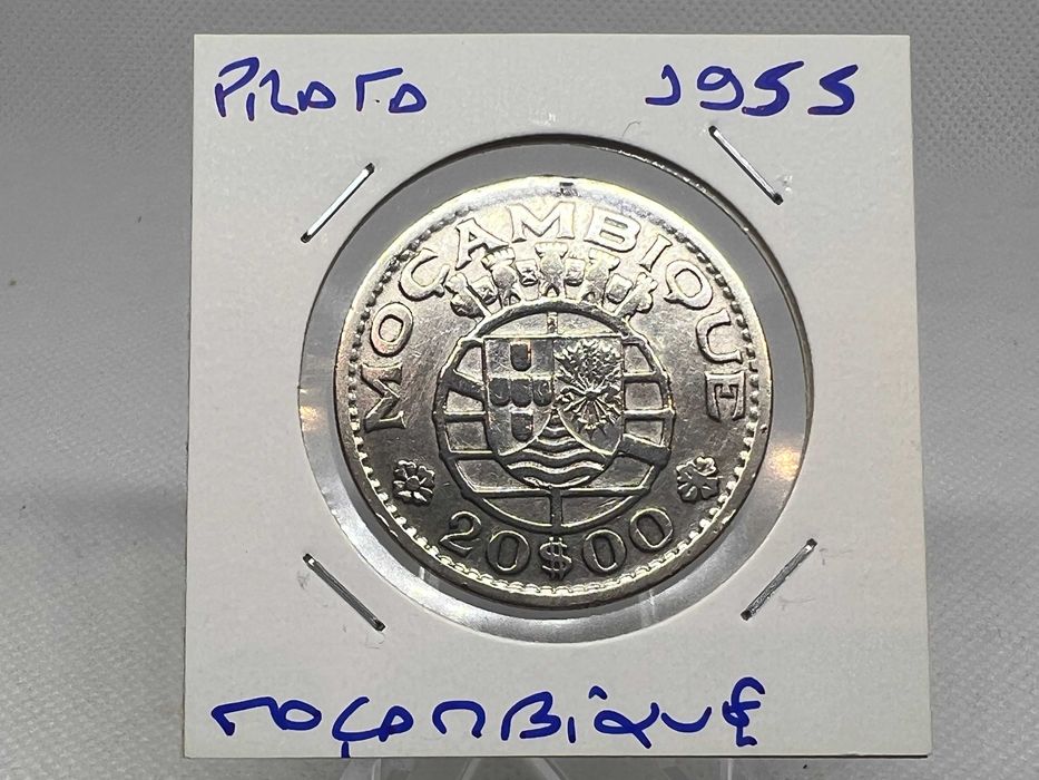 Moçambique 1955 - 20 Escudos Prata