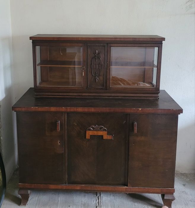 Kredens z nadstawką Art Deco