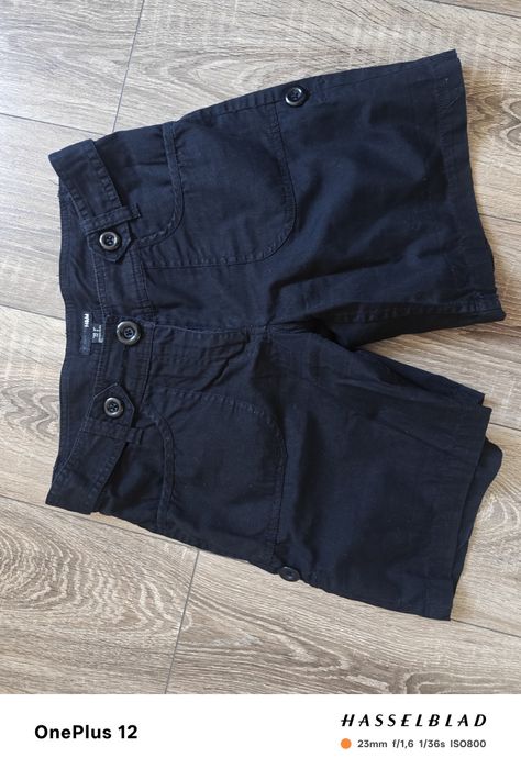 Spodenki krótkie H&M czarne 36