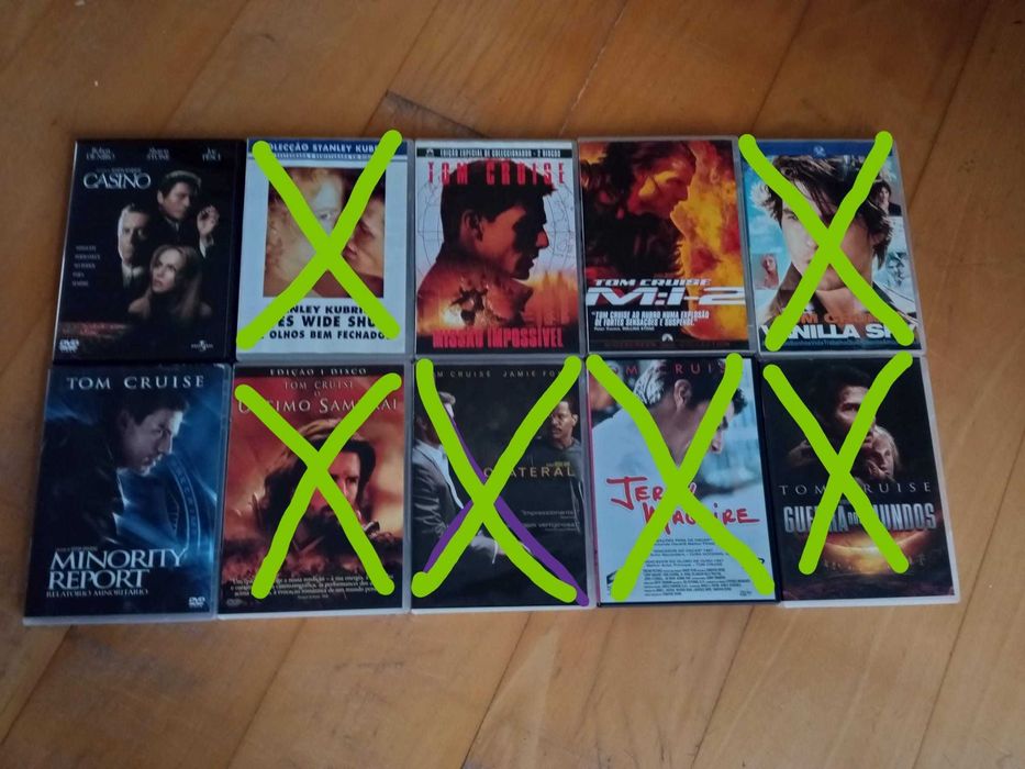 Vendo os filmes de todos os anúncios por 45€