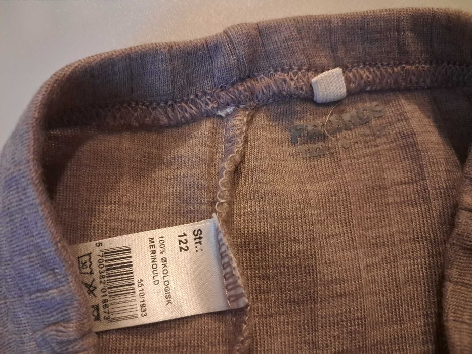 Legginsy/kalesony Friends, wełniane 100% merino wool, r. 116