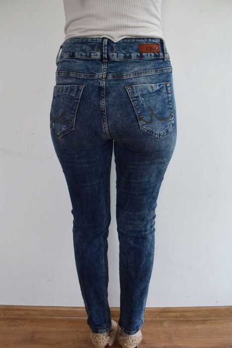 LTB molly super high waist w32 l30 xl spodnie jeansy wysoki stan