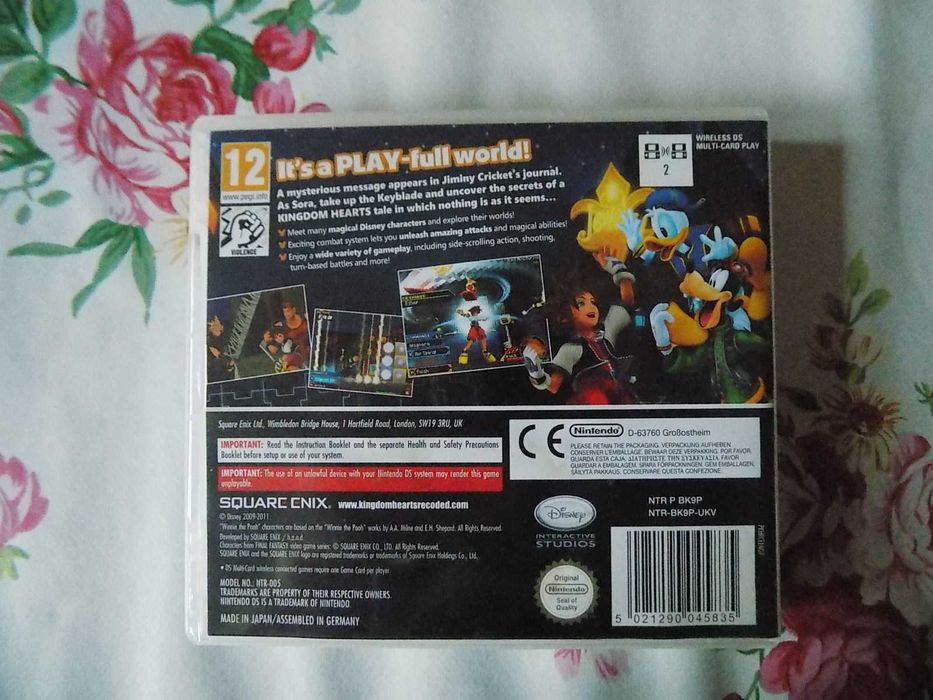 Kingdom Hearts Re: Coded Miki na Nintendo DS, DSi, 3DS, 3DS XL New 3DS