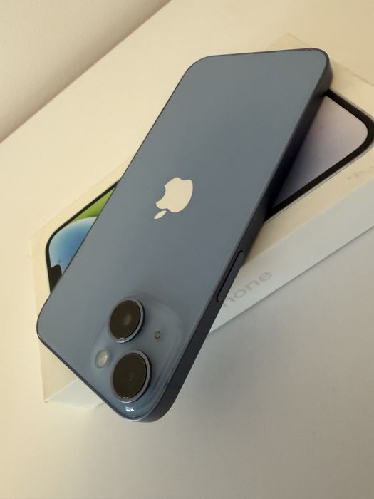 Iphone 14 niebieski 128gb kondycja 100%