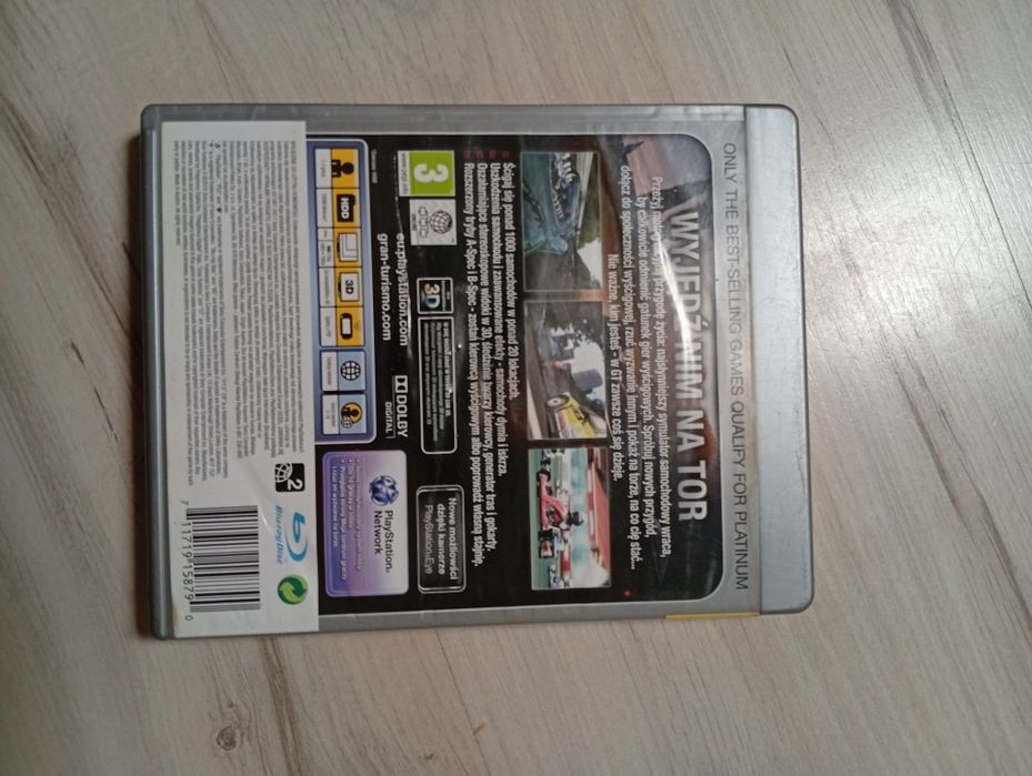 Płyta gra Gran Turismo 5 na PS3