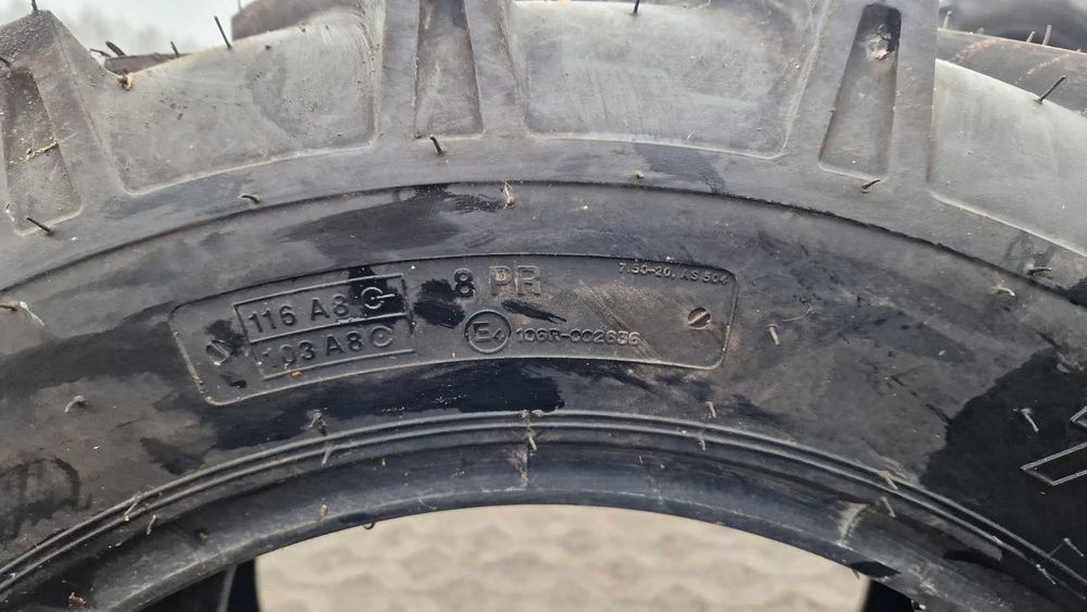 7.50-20, 7.00-20, 8.25-20, 8.00-20,  9.00-20 8PR BKT 100% bieżnik