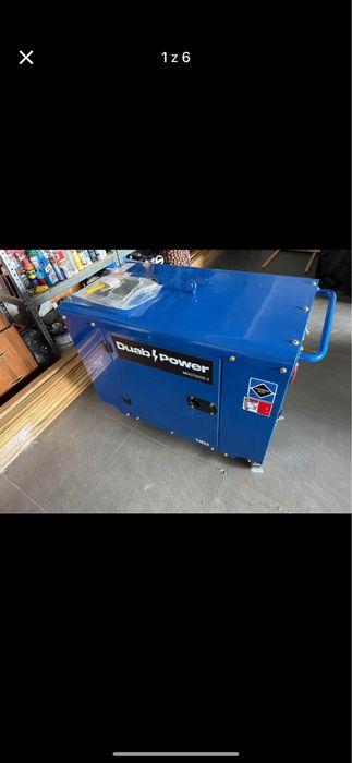 agregat prądotwórczy firmy DuabPower model MDG7500S-3
