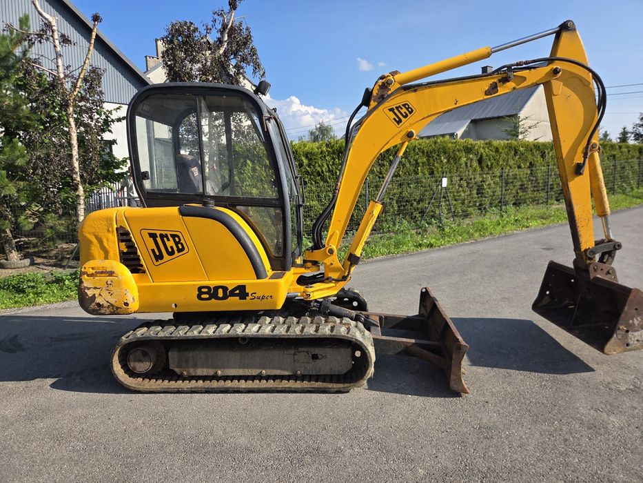 Jcb 804 perkins przywieziona