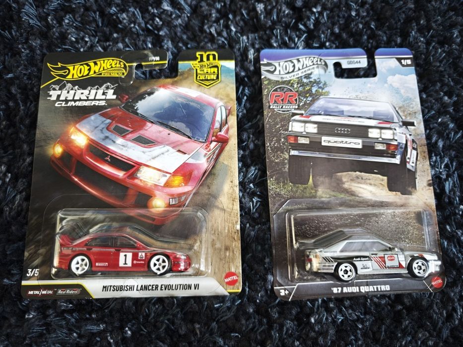 Pack Ralis - 4 Hot Wheels