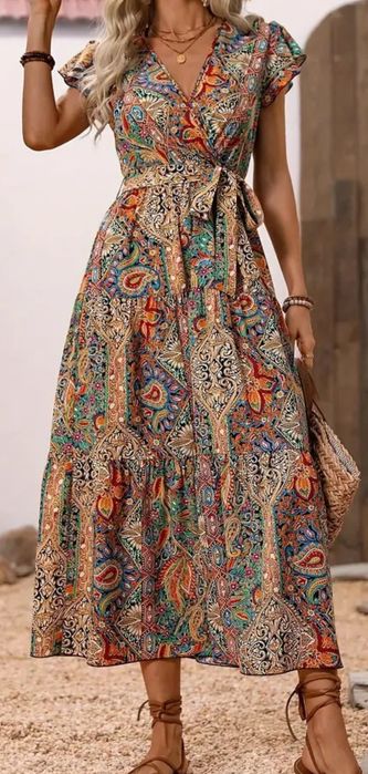 Vestido senhora, tamanho L