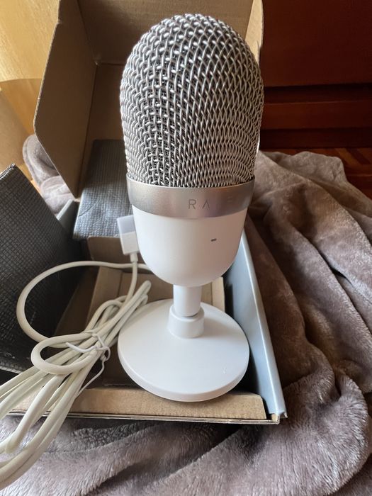 Microfone RAZER, artigo novo em caixa