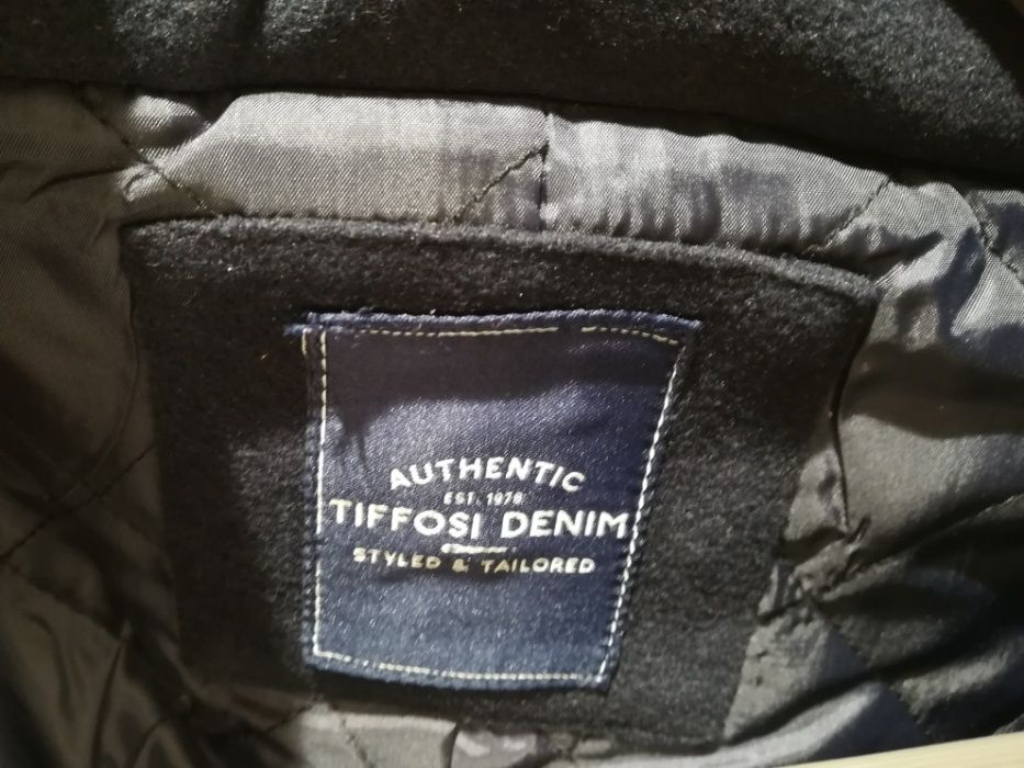 Casaco Blusão Unisexo Azul Escuro Navy Tiffosi