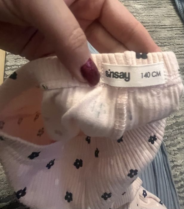 3 pary 9/10 lat z szerokimi nogawkami