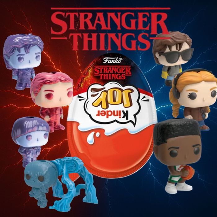 кіндер джой Stranger Things  Kinder Joy  ОСД Очень странные дела 12 шт