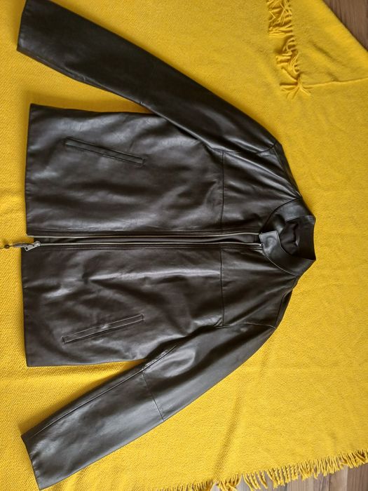 Kurtka skórzana Massimo Dutti L