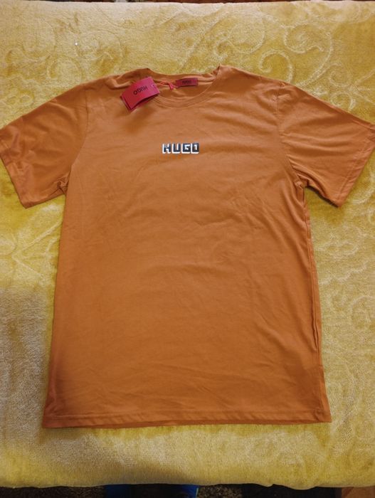 T-shirt Hugo Boss L Salmão NoVa
