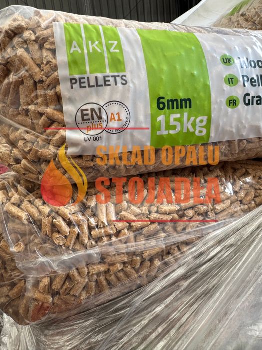Pellet AKZ Premium Sosnowy En Plus A1 Super Jakość
