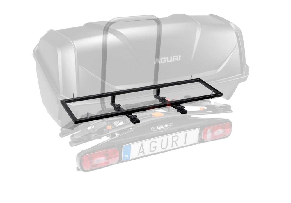 Box na platformę na hak AGURI Active Bike e-bike 2 i 3 50806 fv gw