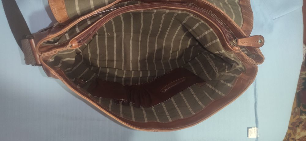 Сумка шкіряна fossil brand