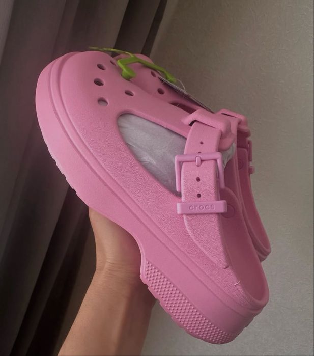 Crocs Classic mary jane black bone крокси босоножки w5 w6 w7 w8 w9