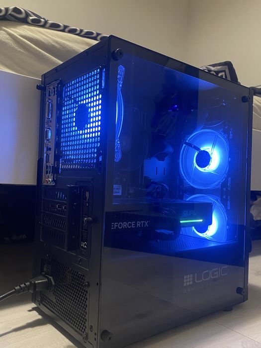 Mocny Komputer Gamingowy | RTX 5060 | Ryzen 5 | 32GB RAM | 1TB SSD | 6x Wentylator | Bluetooth | Win 11 Pro | Gwarancja!!