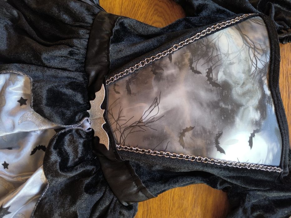 Сукня на Хеллоуїн на 6-7 років з 3D картинкою