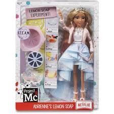 Boneca Nova Set lemon soap experiment