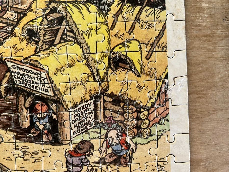 MIRMIŁOWO - PUZZLE - 600 elementów - J.Christa - PRL