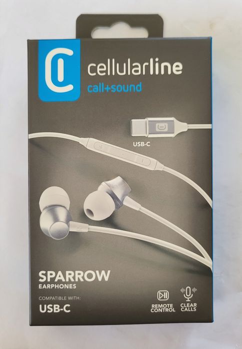 Słuchawki douszne przewodowe cellularline