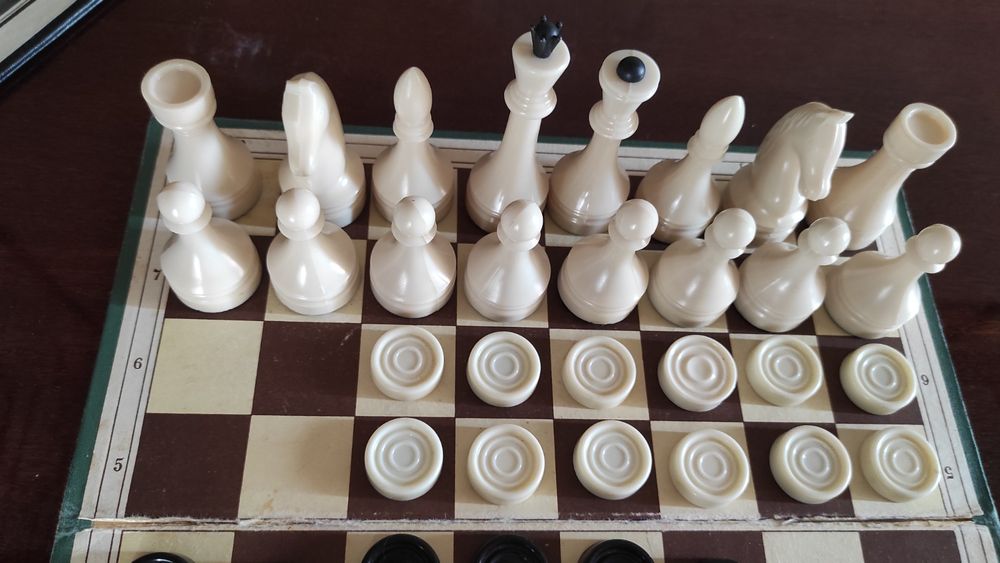 Шахматы и шашки времён СССР