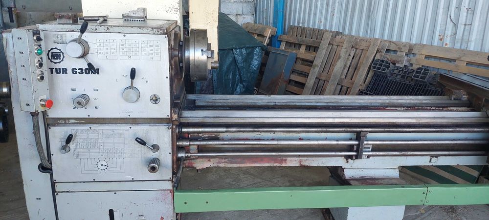 Tokarka tur 630m x 2000 i tur 560 x 1500 super wrzec 90mm