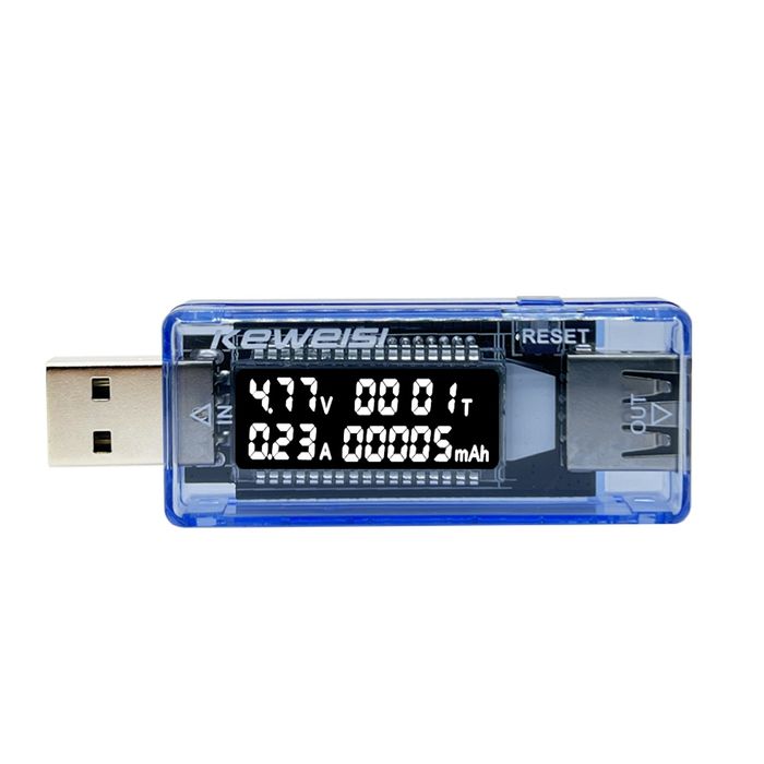 USB тестер KEWEISI KWS-V20 міні вольтметр амперметр б/в