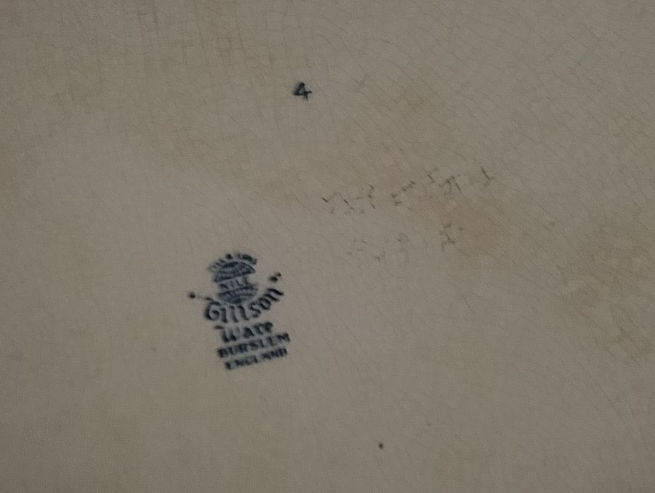 Travessa de porcelana inglesa