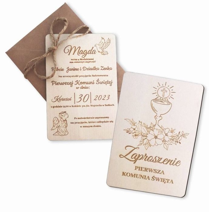 Komunia święta zapraszamy