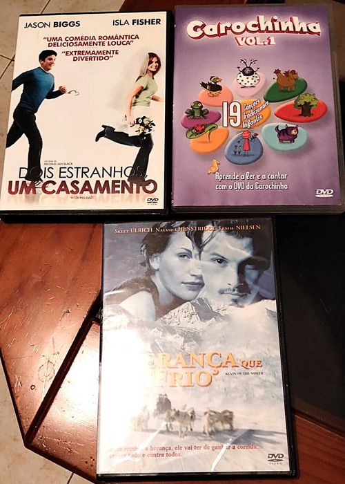 Lote de 17 DVDs – 9 selados + 8 em ótimo estado