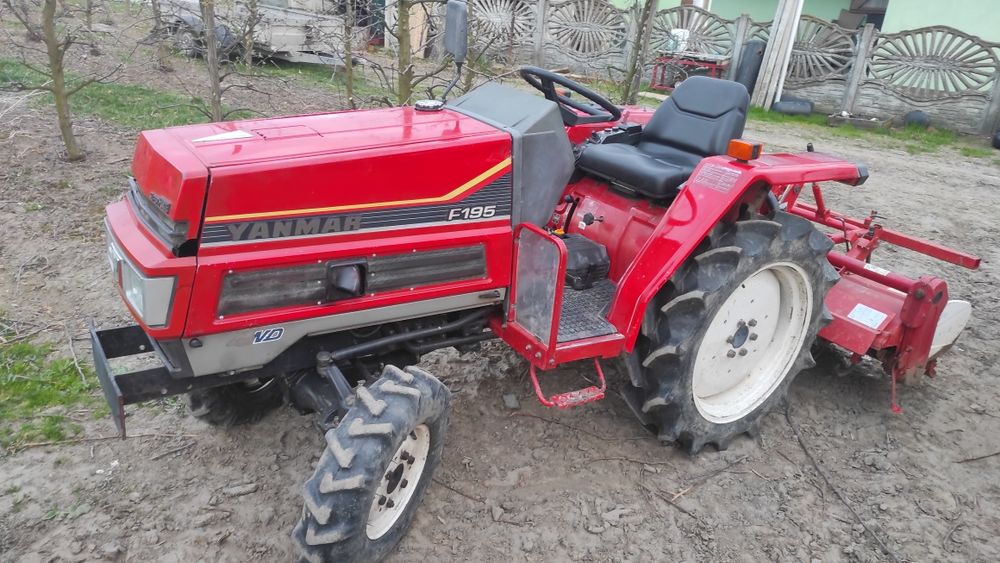 Minitraktor japoński   yanmar 4x4   20 km jak iseki kubota