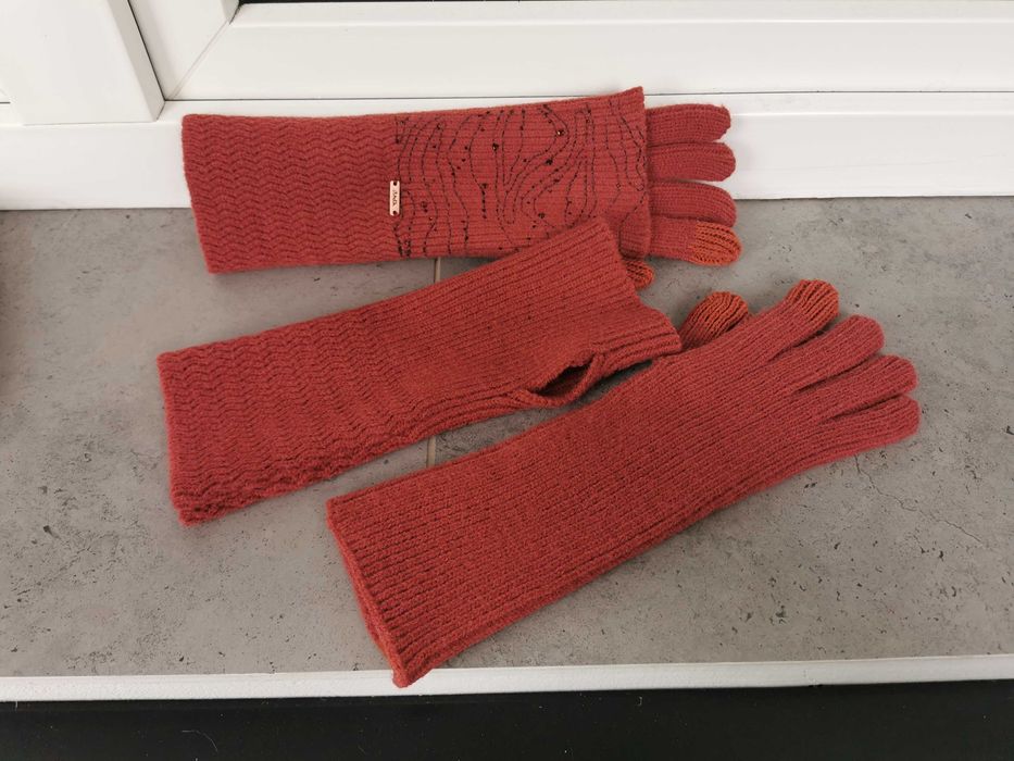 Anekke czapka i podwójne rękawiczki