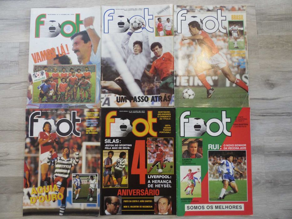 Lote de Revistas Foot