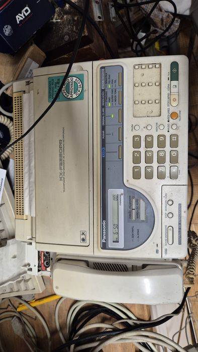 Telefone Fax Gravador chamadas Panasonic KX-F2350PR
