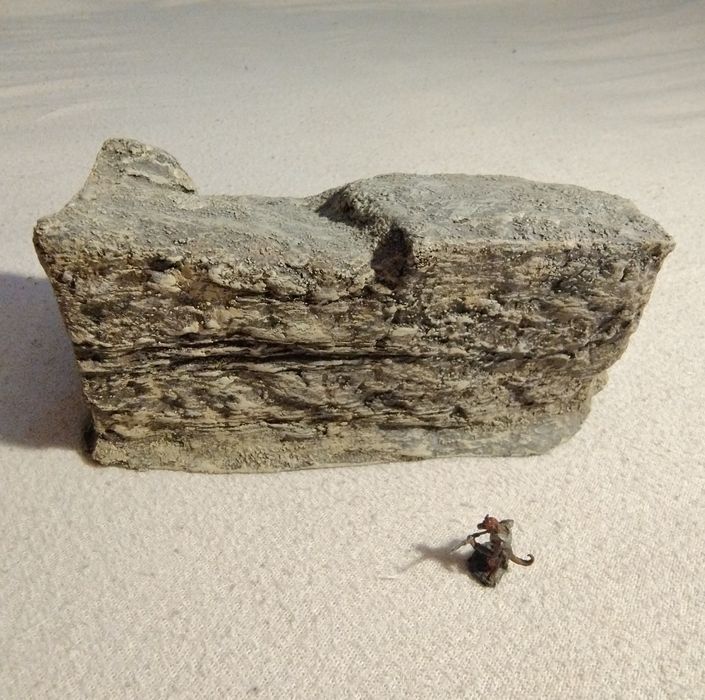 Sceneria do gier bitewnych, teren, model skała, makieta rpg