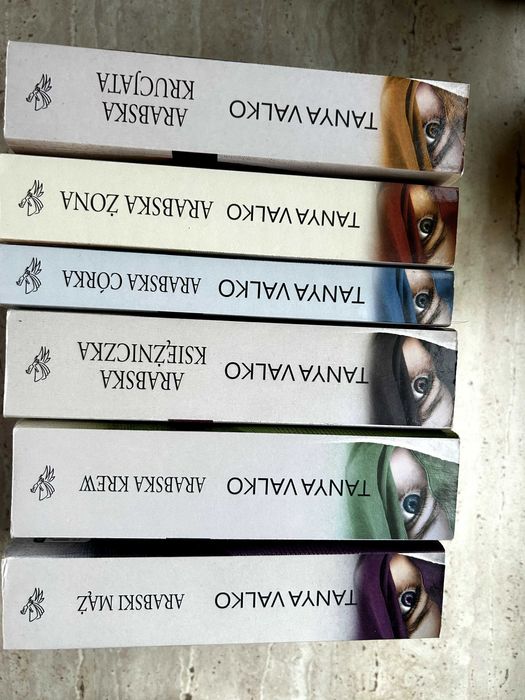 Tanya Valko Arabska Saga sześć książek