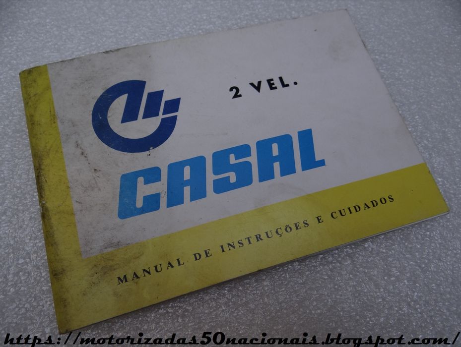 Manual de Instruções e Cuidados p/ Motores Casal de 2 Velocidades