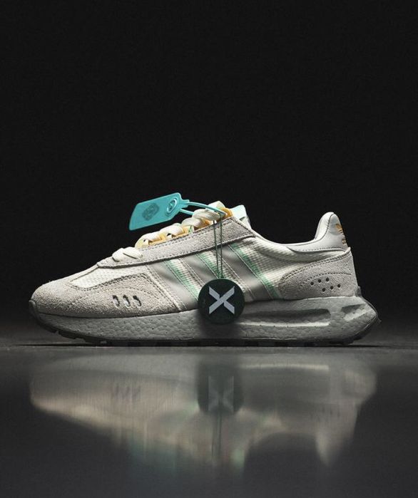 Кросівки adidas retropy e5 grey green / bs