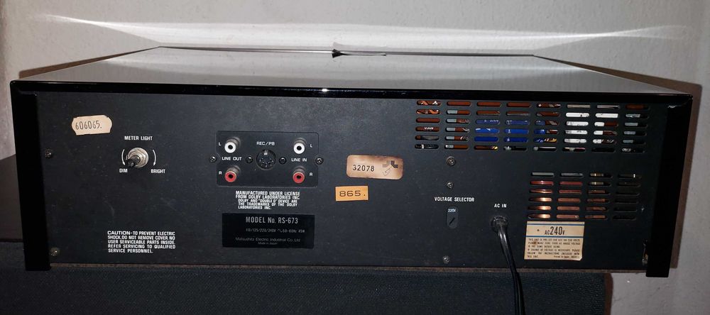 Technics RS-673 cassette deck