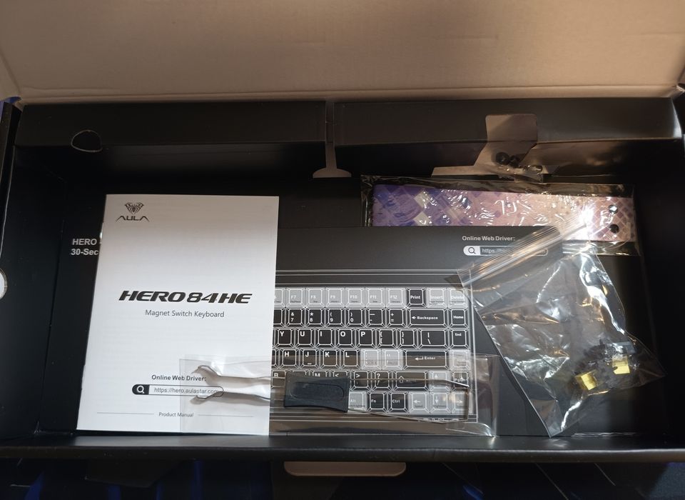 Магнитная клавиатура Aula HERO 84 HE