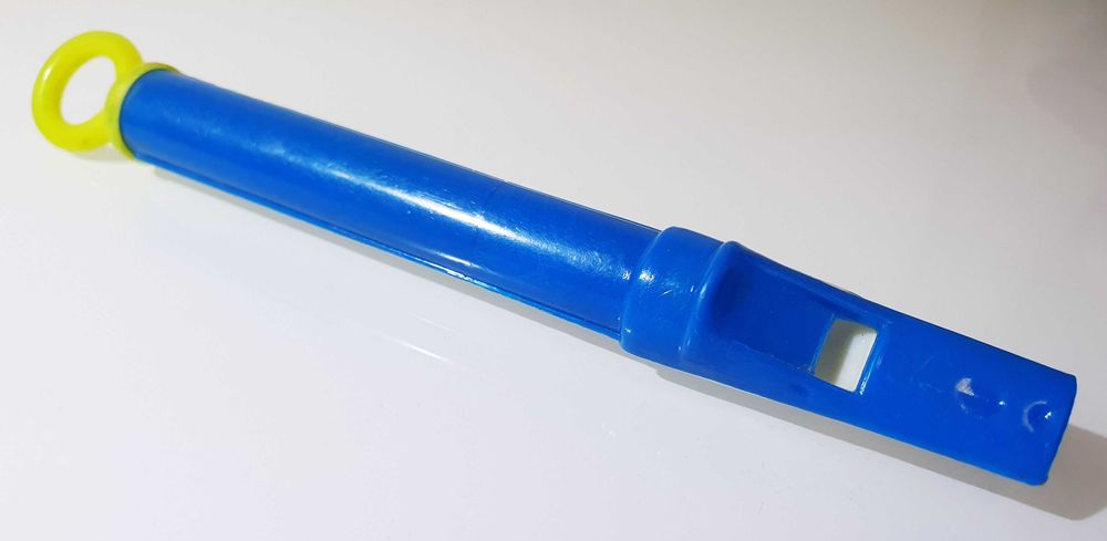 Vintage ~ WHISTLE FLUTE ~ Portuguese Toy ~ 1970s