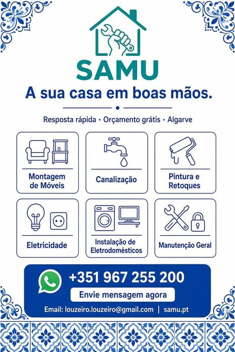 serviços handyman Algarve