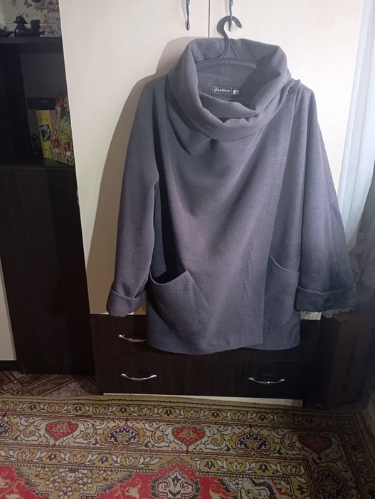 Полупальто кашемир 48-50 размер