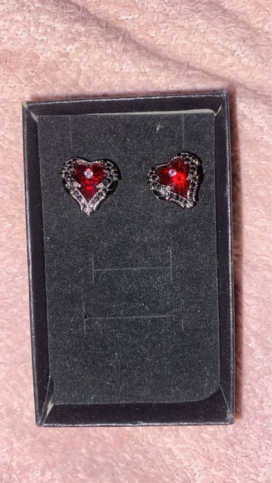 Kolczyki serca Mennica Bydgoska